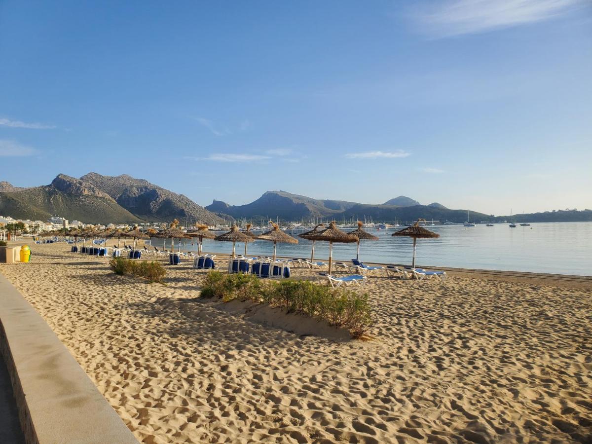Blick Auf Atalaya Lägenhet Port de Pollença Exteriör bild